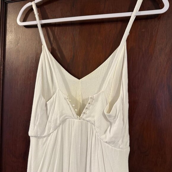 Handmade Bohemian Gauze Wedding Dress, XS - Picture 14 of 15